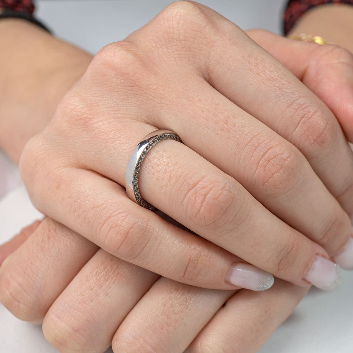 Women's Wedding Bands MASCHIO FEMMINA Silver