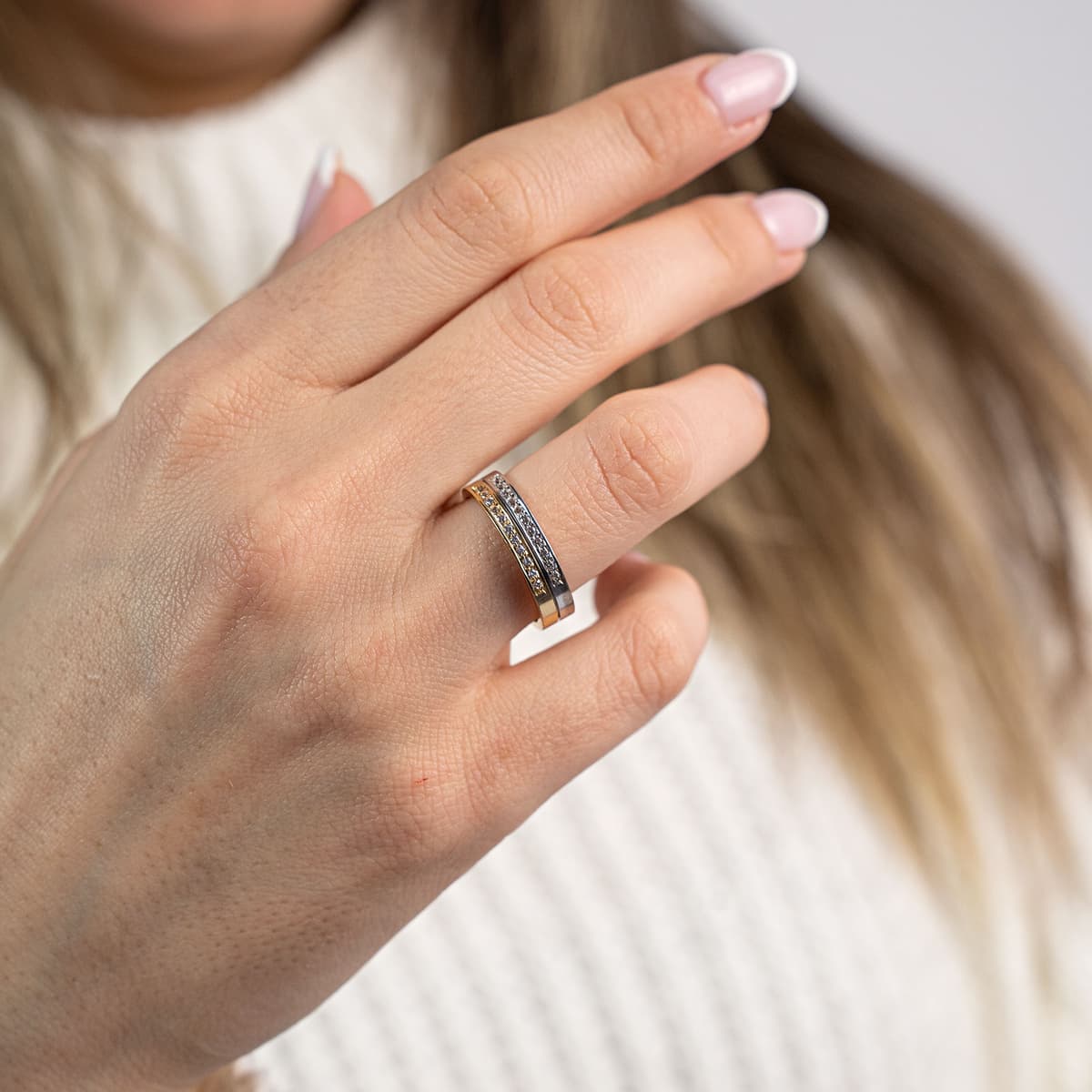 Women's Wedding Bands MASCHIO FEMMINA Gold