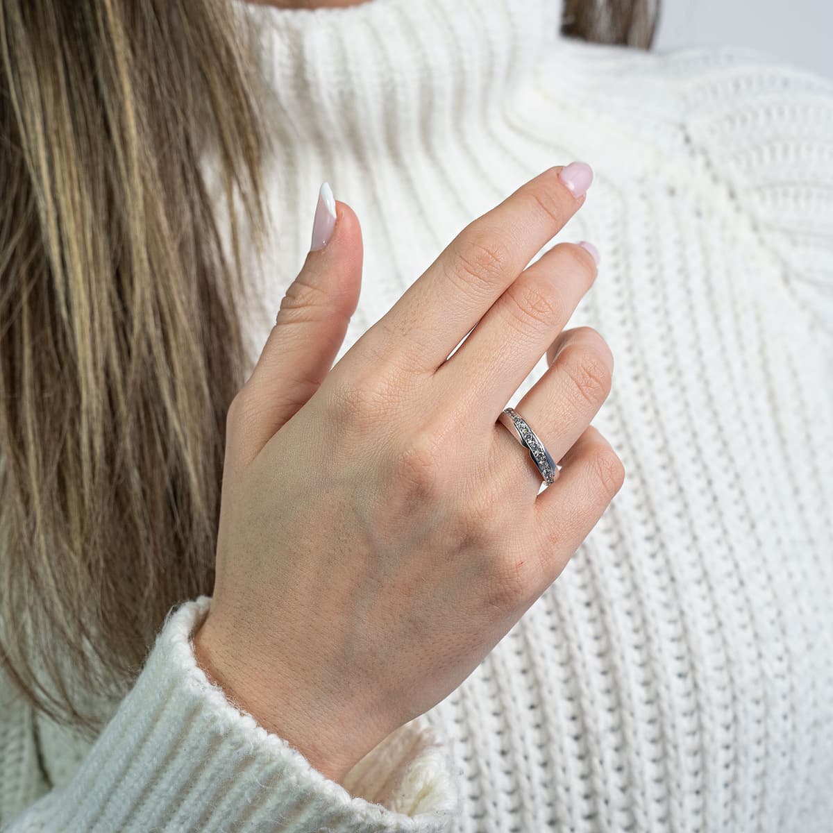 Women's Wedding Bands MASCHIO FEMMINA Silver