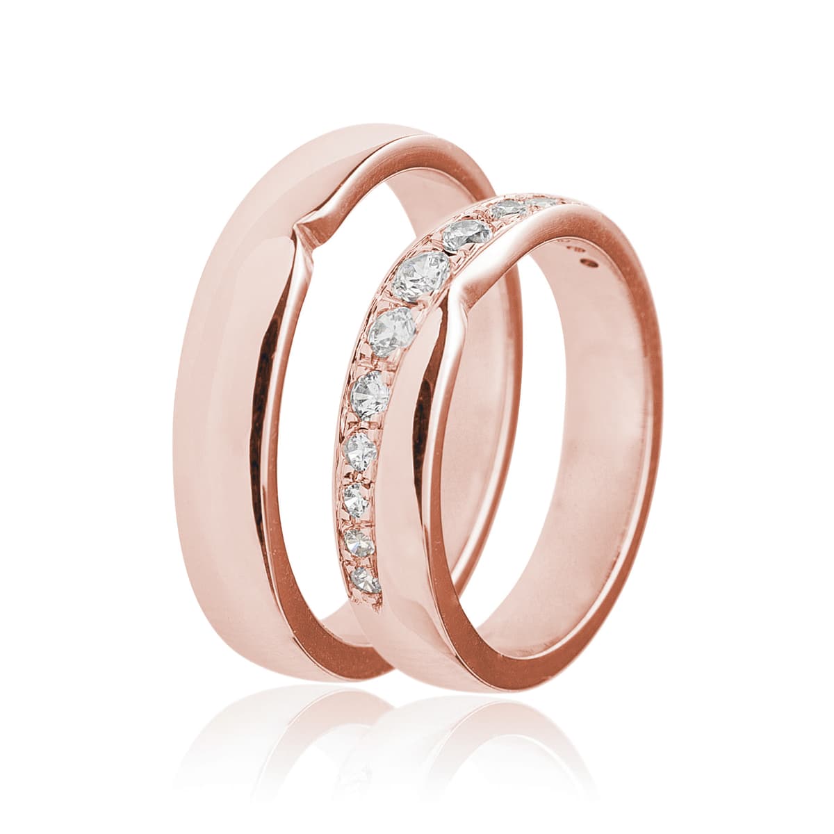 Men's Rings MASCHIO FEMMINA Rose Gold