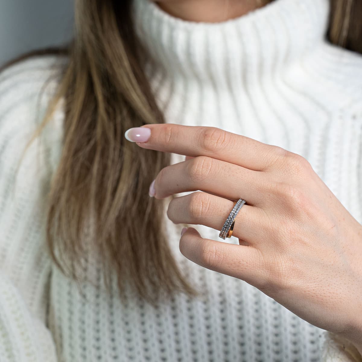 Women's Wedding Bands MASCHIO FEMMINA Gold