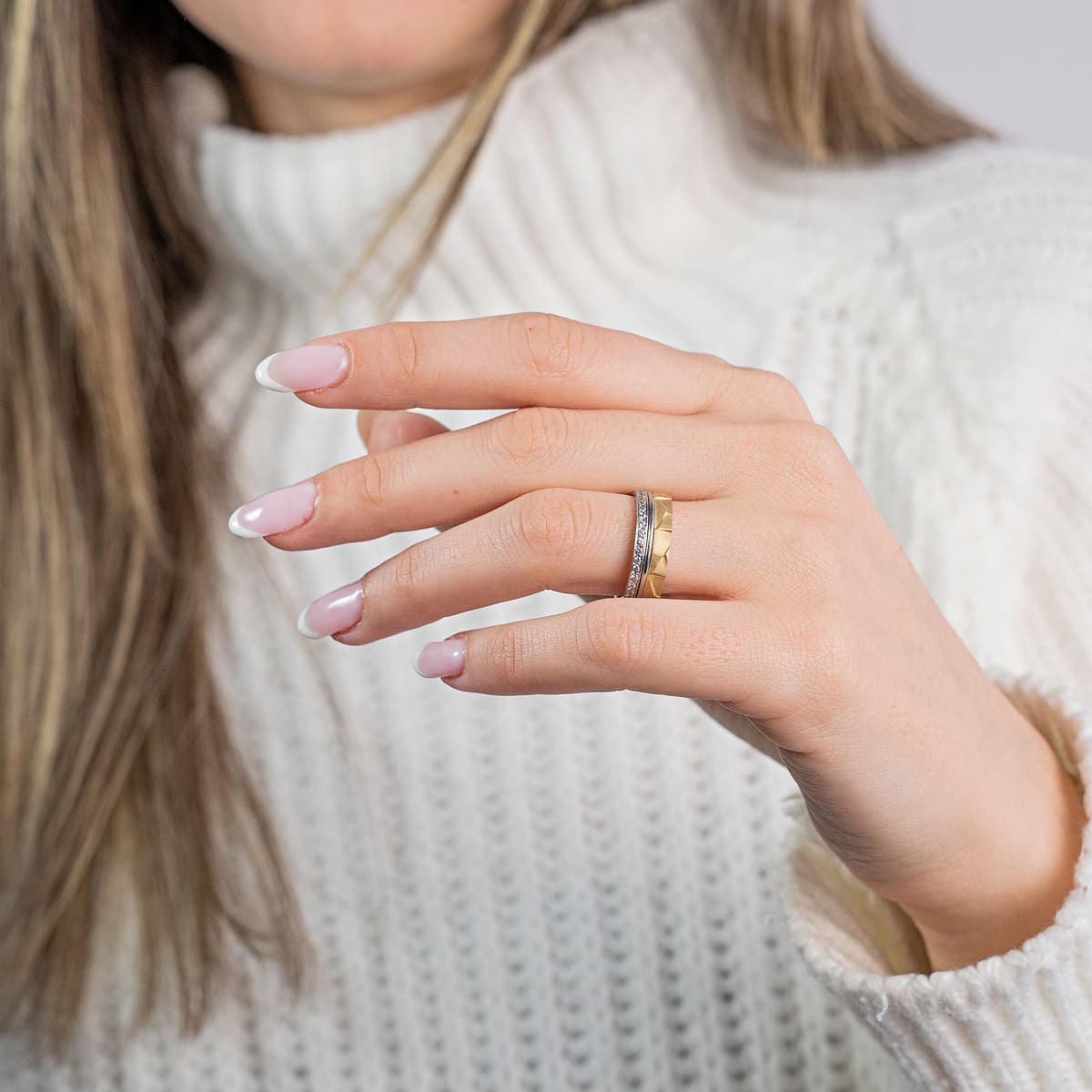 Women's Wedding Bands MASCHIO FEMMINA Gold