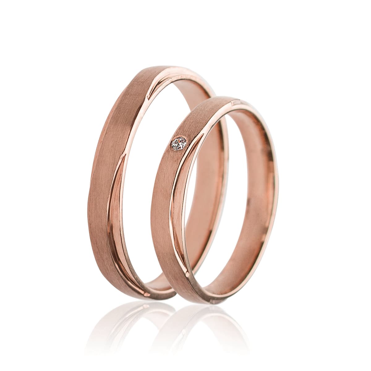 Men's Rings MASCHIO FEMMINA Rose Gold