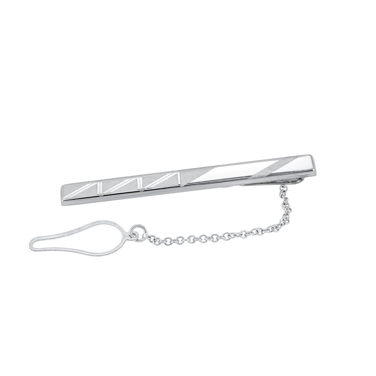 Men's Tie Clips Gofas Silver
