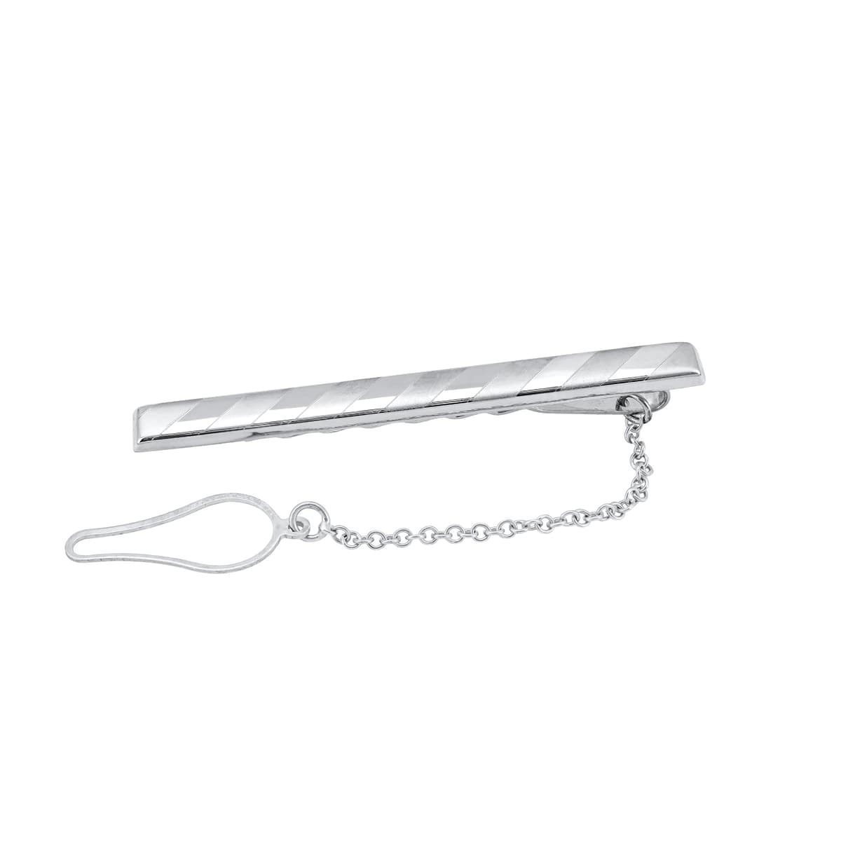 Men's Tie Clips Gofas Silver