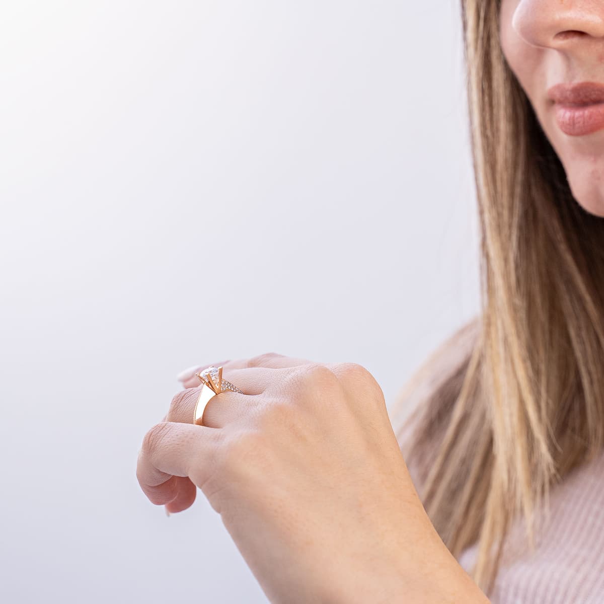 Women's Rings Gofas Rose Gold