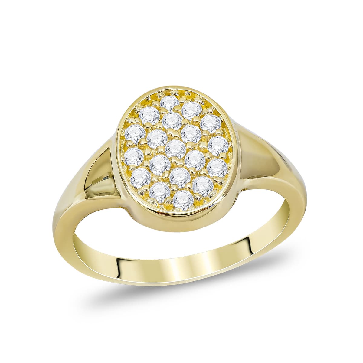 Δαχτυλίδι Chevalier απο Κίτρινο Χρυσό 14 Καρατίων DX1592