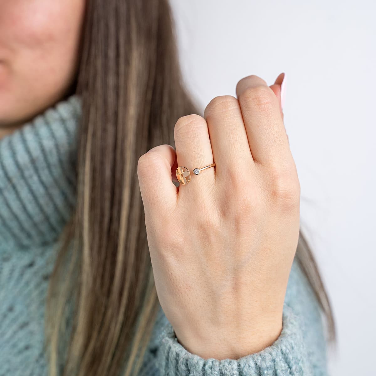 Women's Rings Gofas Rose Gold