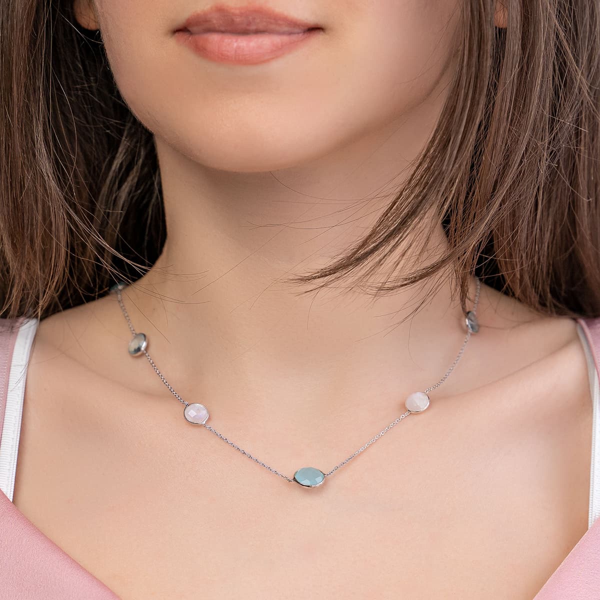 Women's Necklaces Gofas Silver