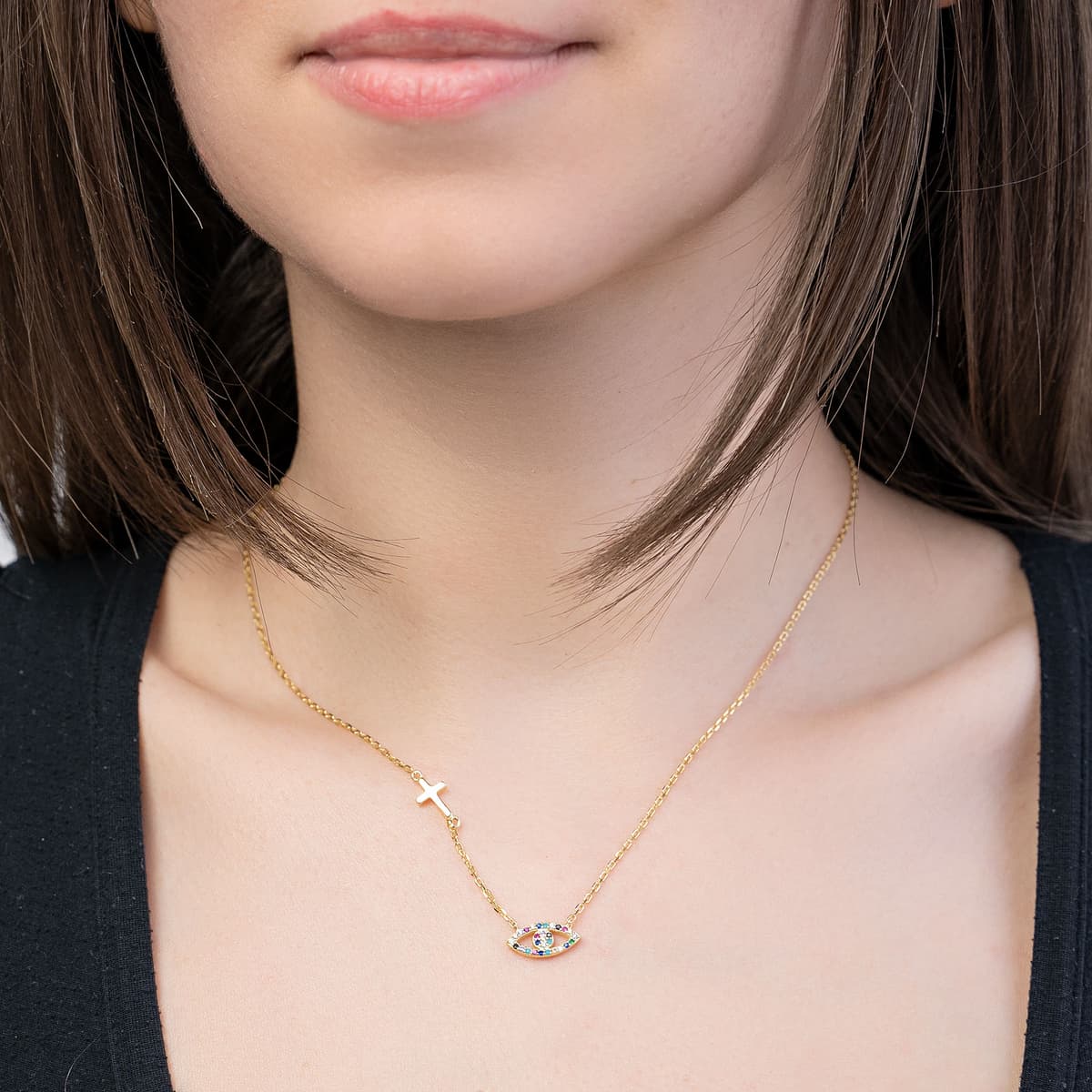 Women's Necklaces Gofas Silver