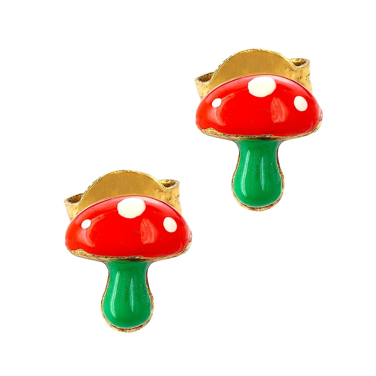 Παιδικά Σκουλαρίκια από Κίτρινο Χρυσό 14 Καρατίων PSK489