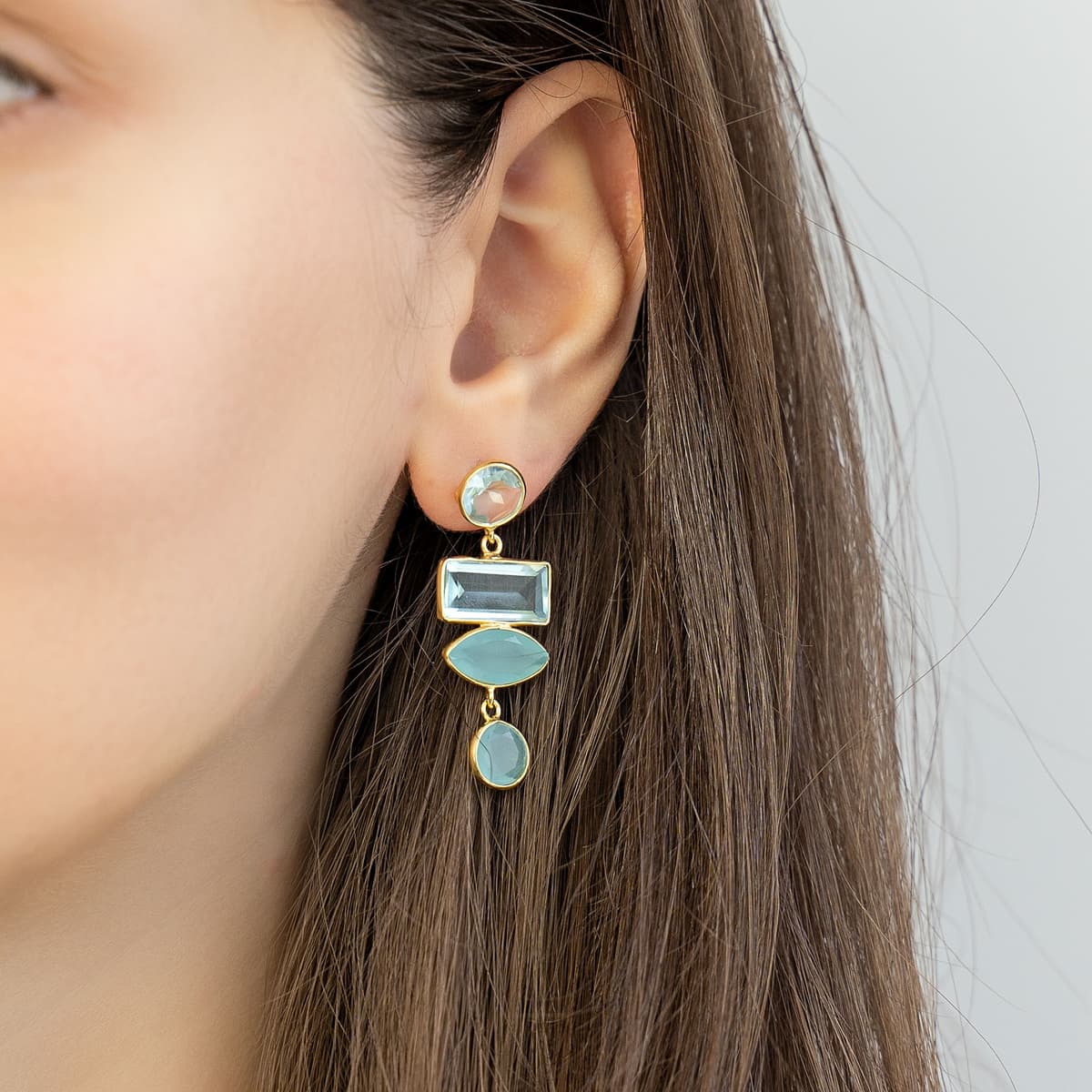 Women's Earrings Gofas Silver