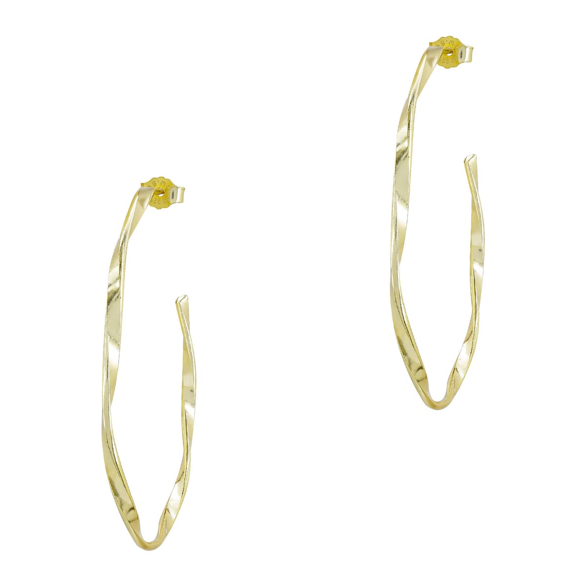 Women's Hoop Earrings Gofas Silver