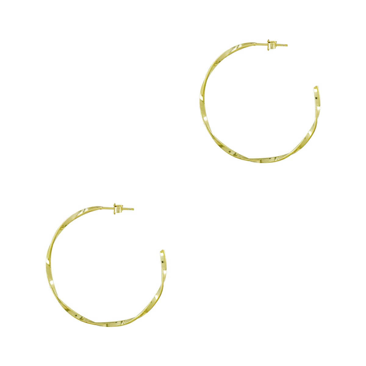 Women's Hoop Earrings Gofas Silver