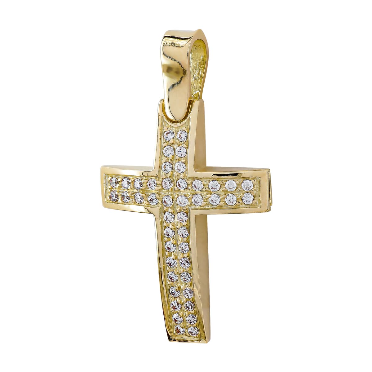 Girls' Baptism Crosses Gofas Gold