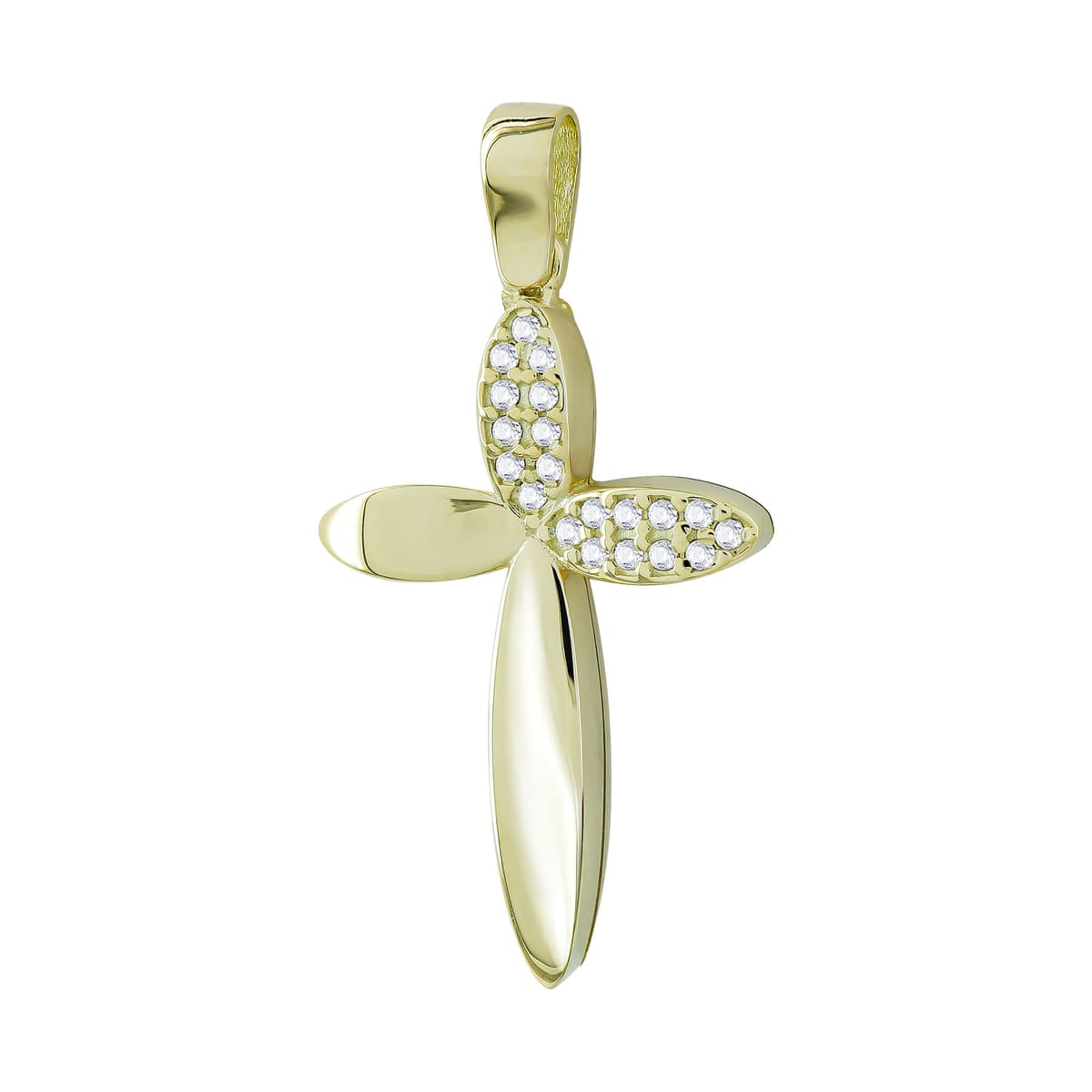 Girls' Baptism Crosses Gofas Gold