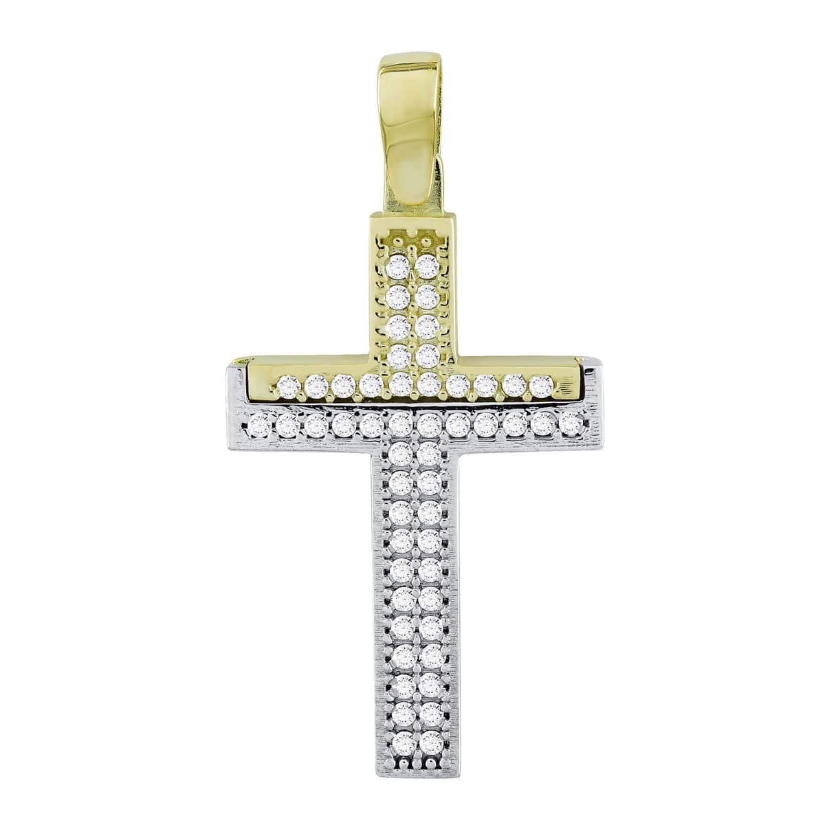 Girls' Baptism Crosses Gofas Silver