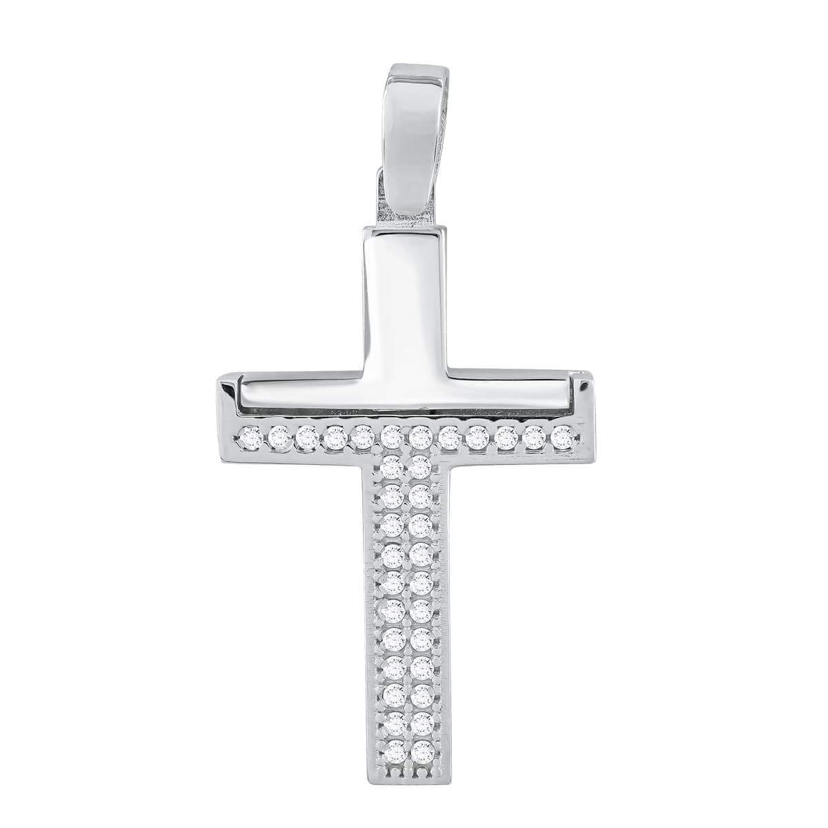 Girls' Baptism Crosses Gofas Silver