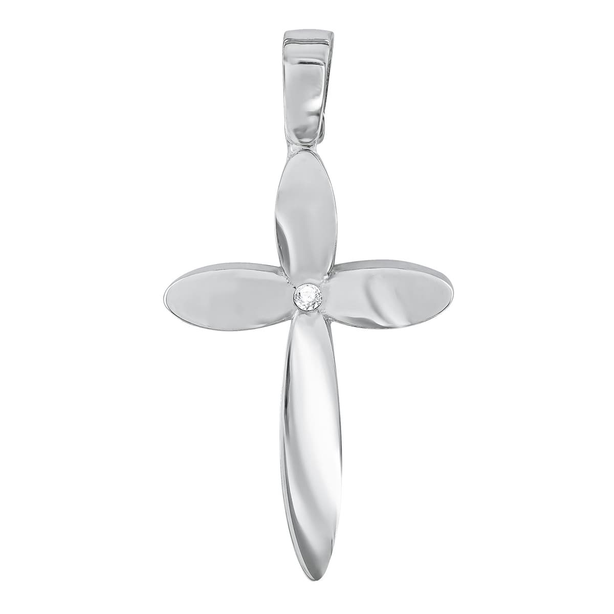 Girls' Baptism Crosses Gofas Silver