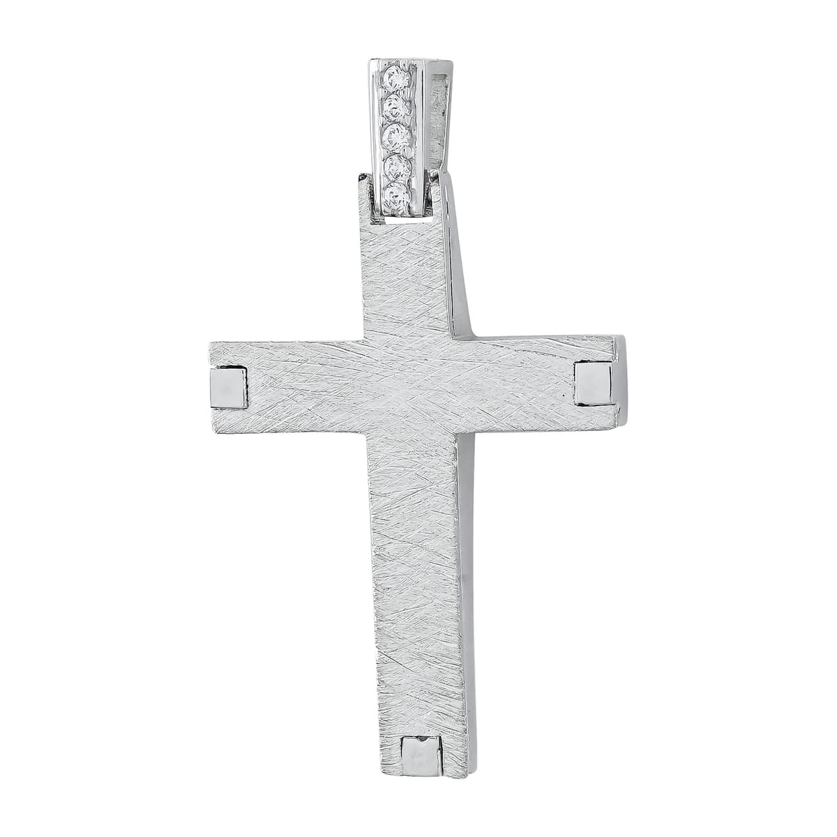 Girls' Baptism Crosses Gofas Silver