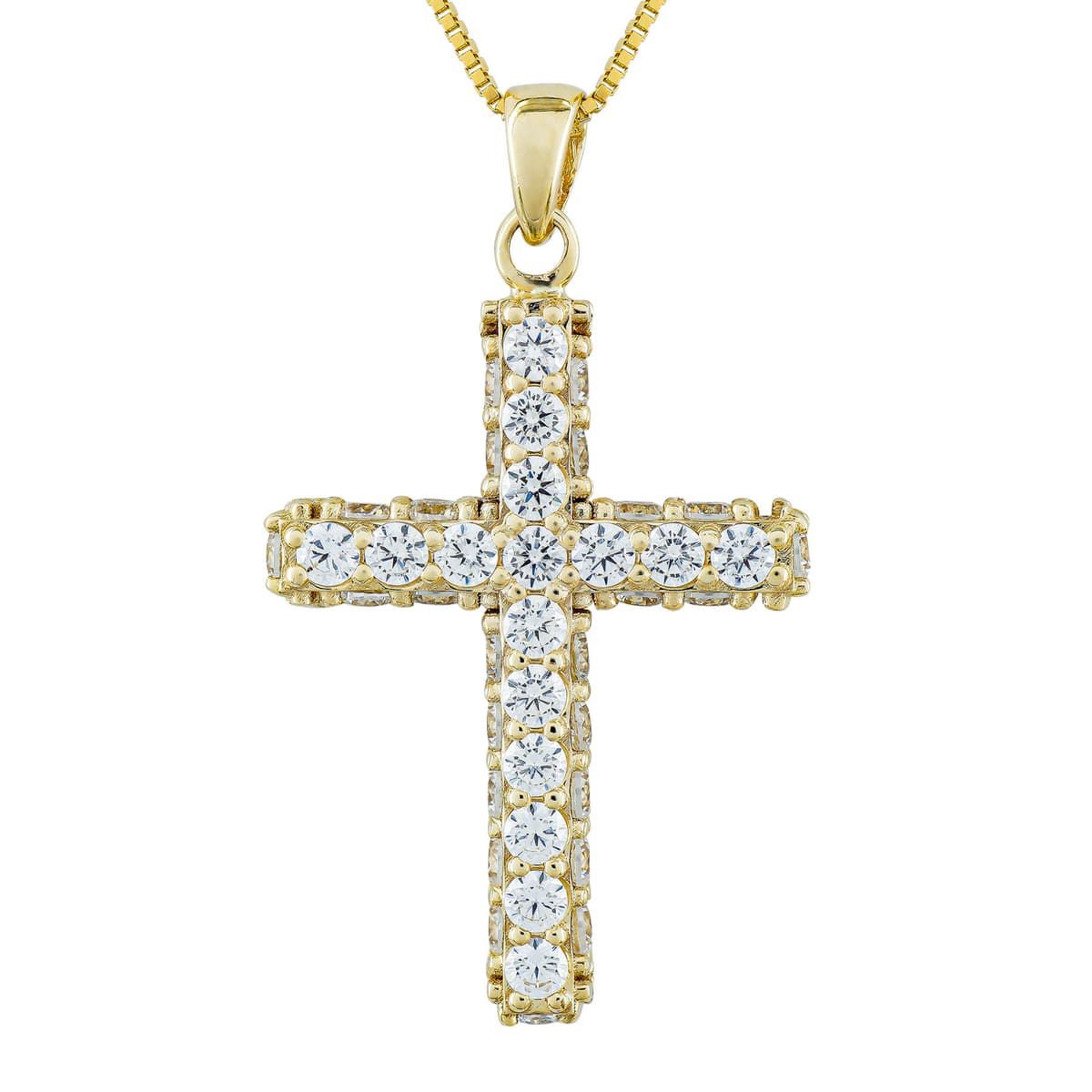 Girls' Baptism Crosses Gofas Gold