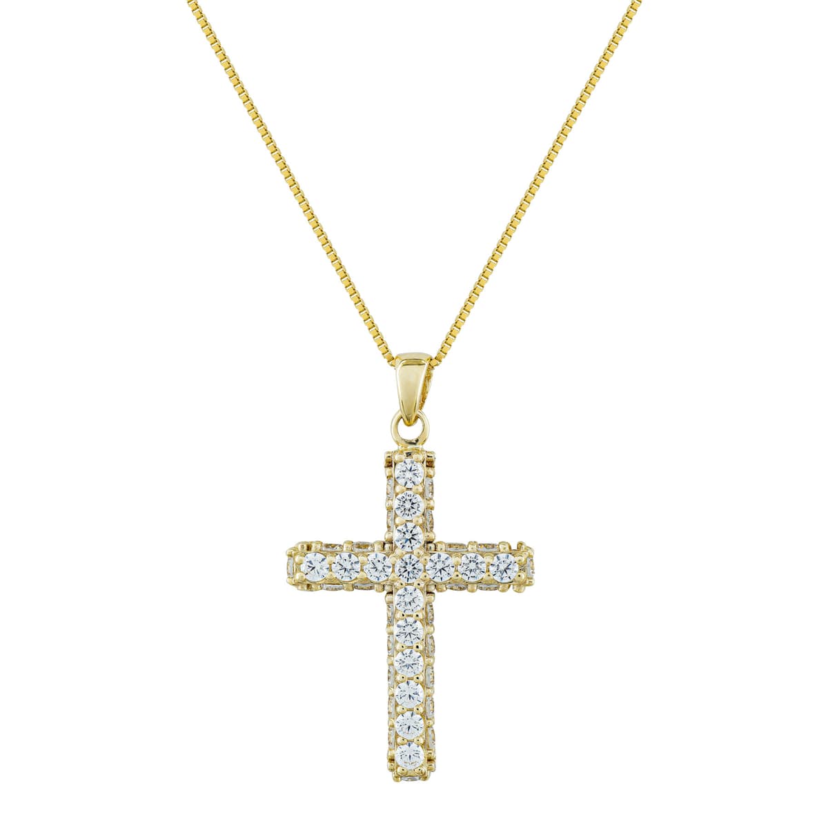 Girls' Baptism Crosses Gofas Gold