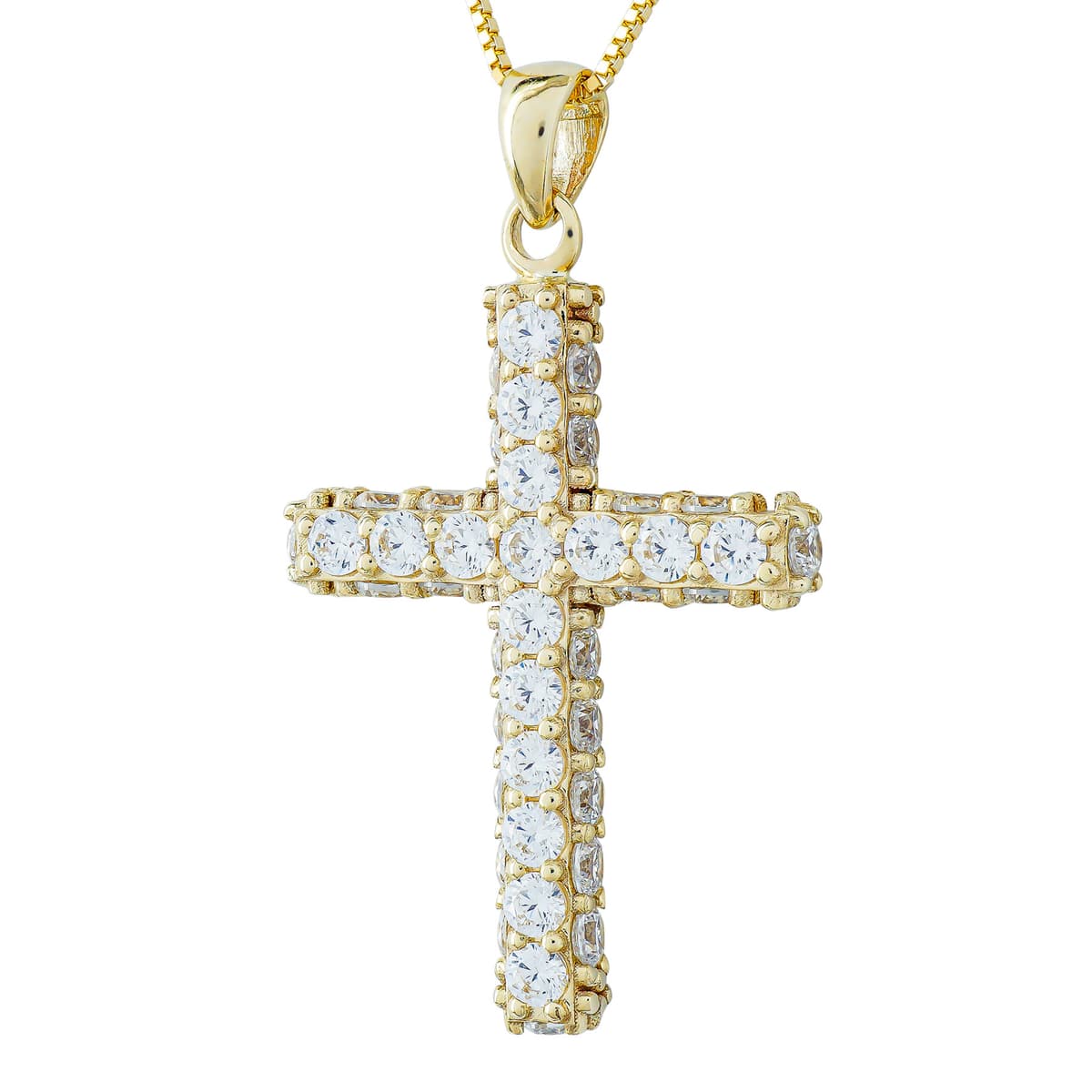 Girls' Baptism Crosses Gofas Gold