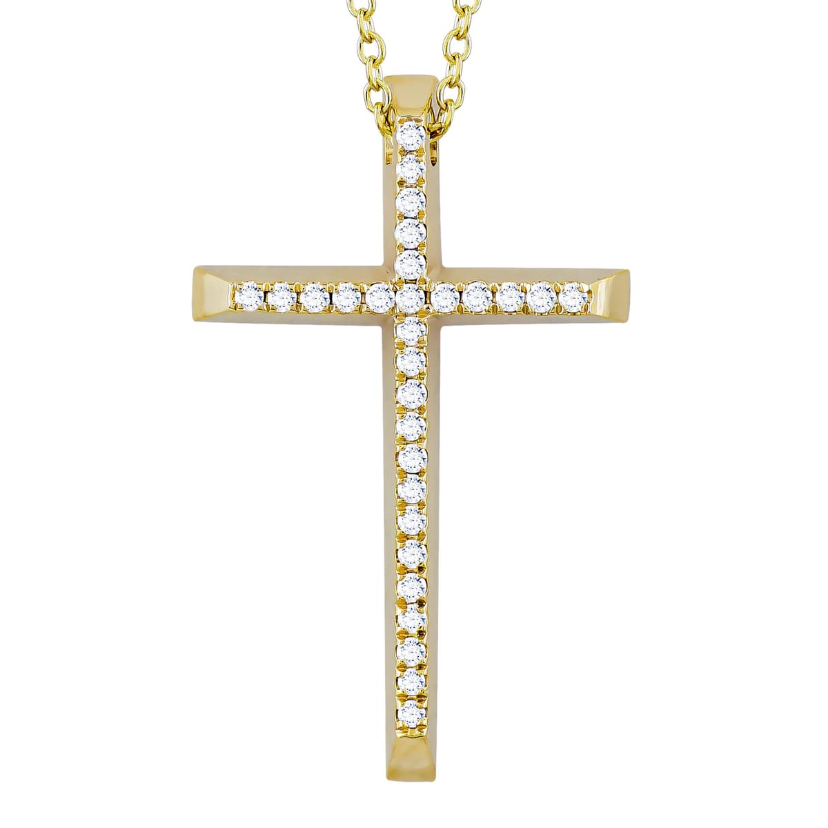 Girls' Baptism Crosses Gofas Gold