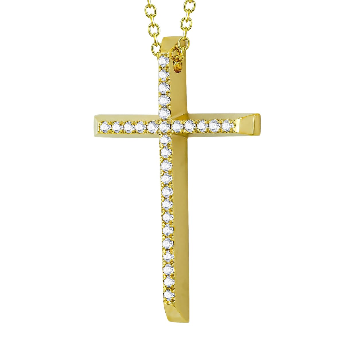 Girls' Baptism Crosses Gofas Gold