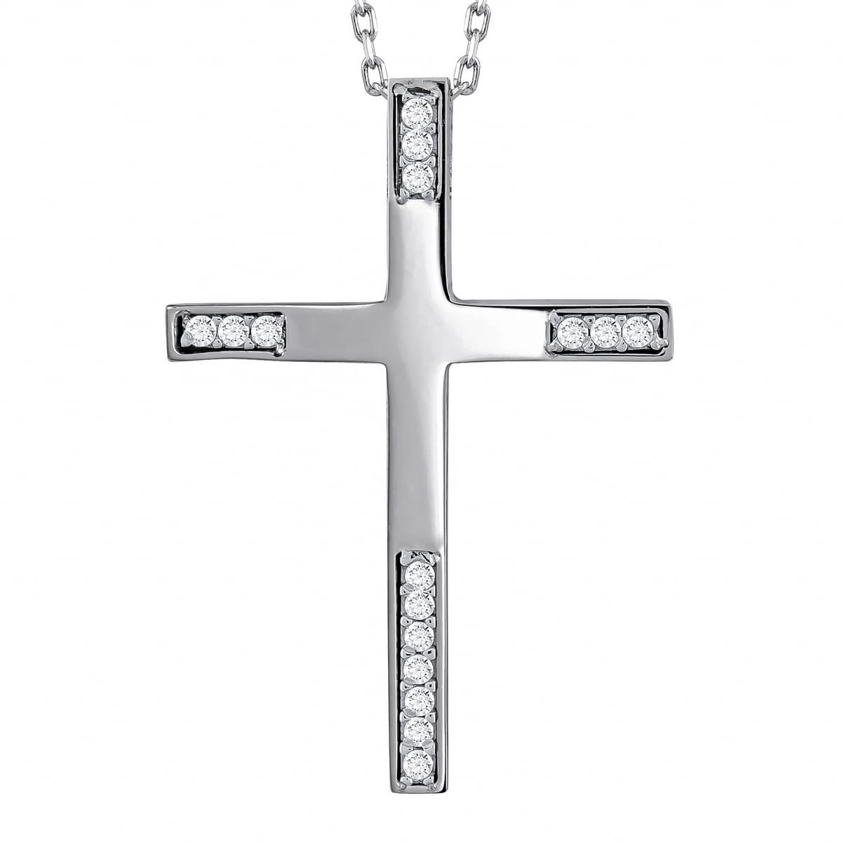 Girls' Baptism Crosses Gofas Silver