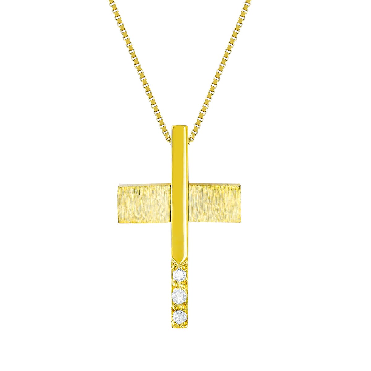 Girls' Baptism Crosses Gofas Gold