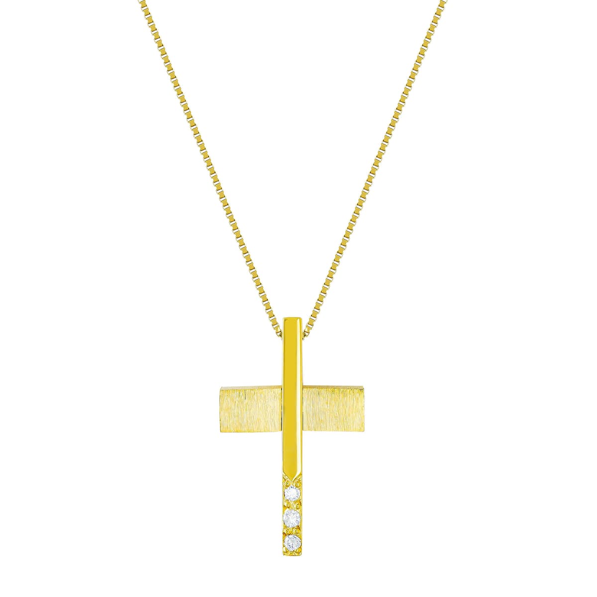 Girls' Baptism Crosses Gofas Gold