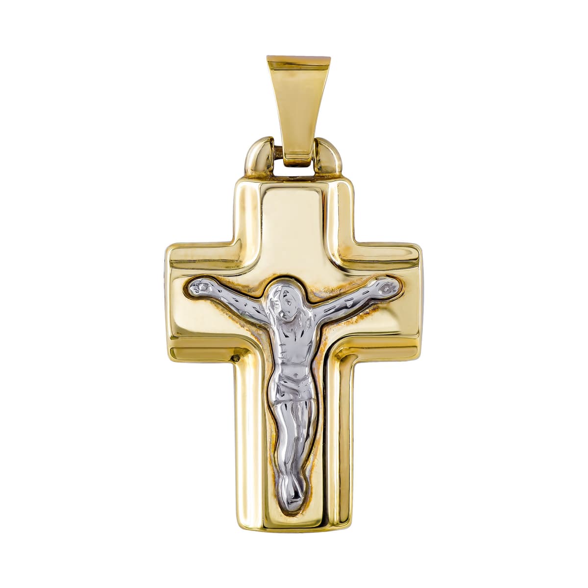 Boys' Baptism Crosses Gofas Gold