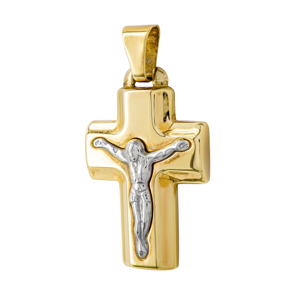 Boys' Baptism Crosses Gofas Gold