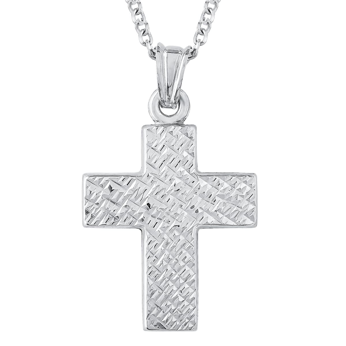 Girls' Baptism Crosses Gofas Silver