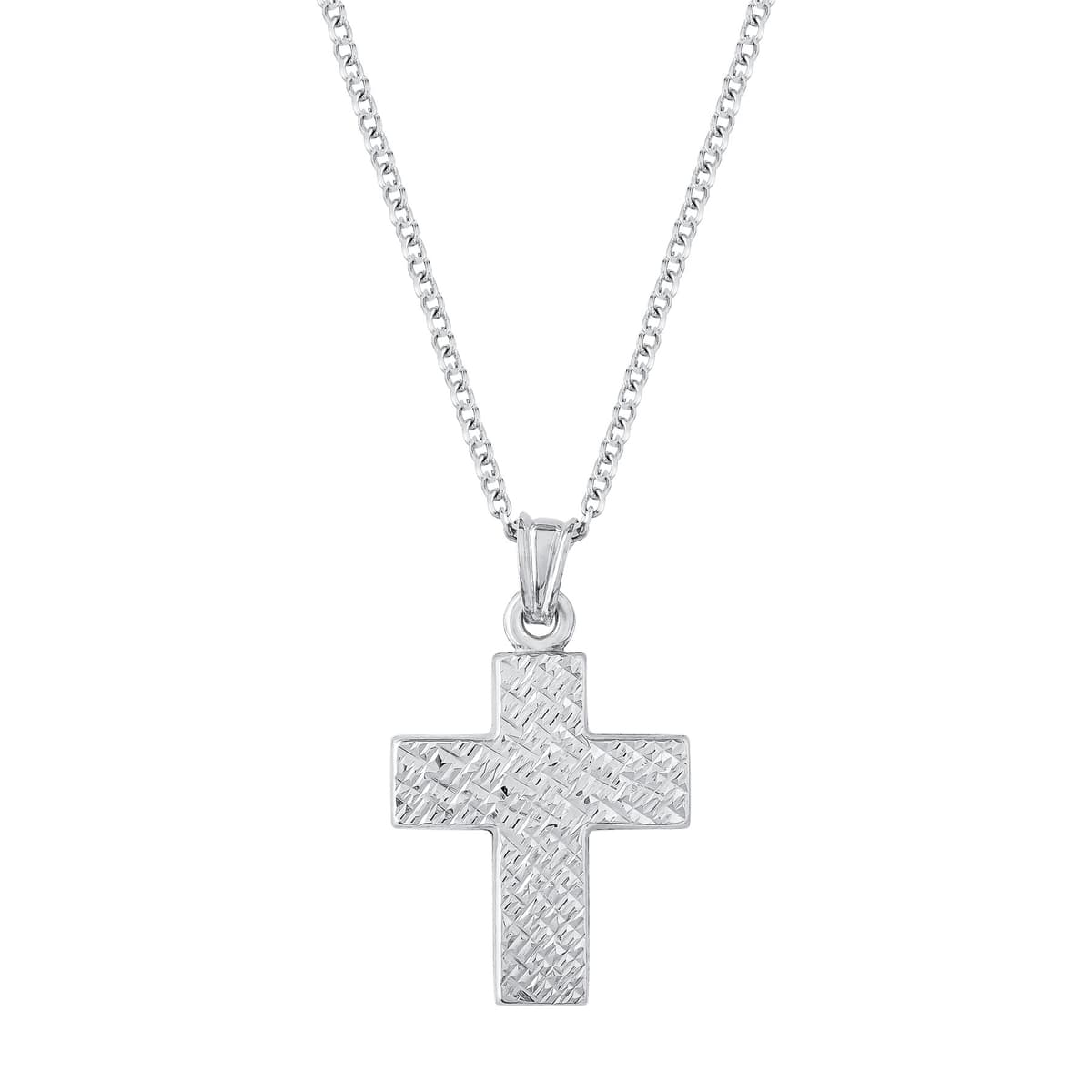 Girls' Baptism Crosses Gofas Silver