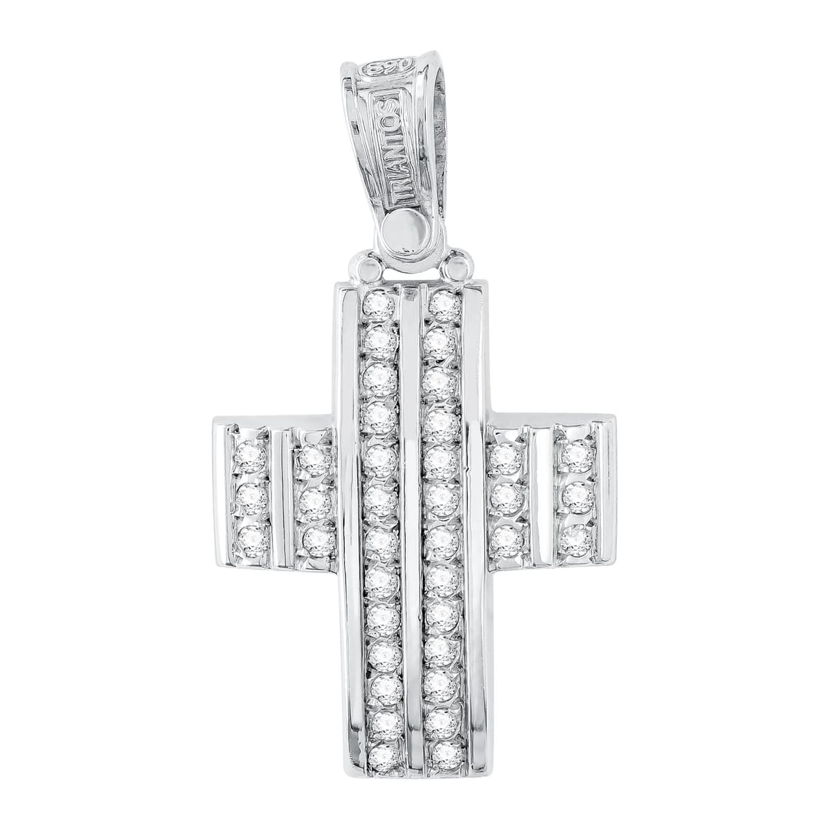 Girls' Baptism Crosses Gofas Silver