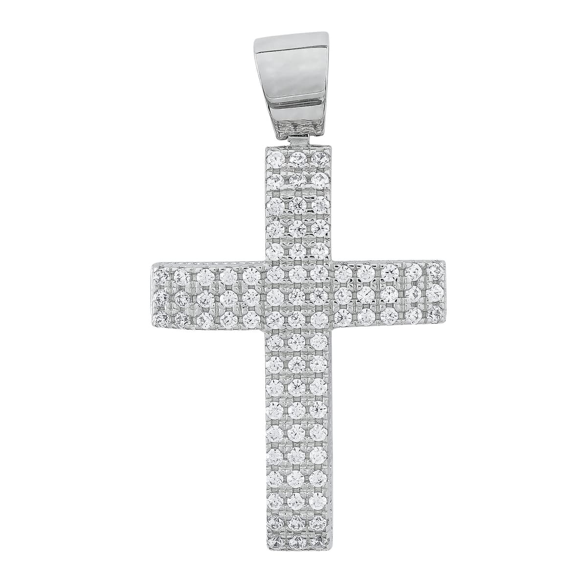 Girls' Baptism Crosses Gofas Silver