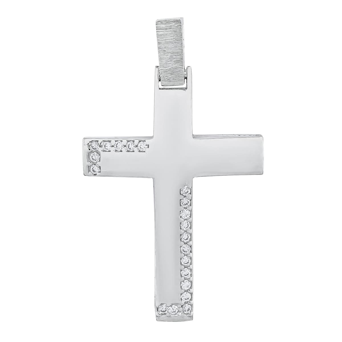 Girls' Baptism Crosses Gofas Silver