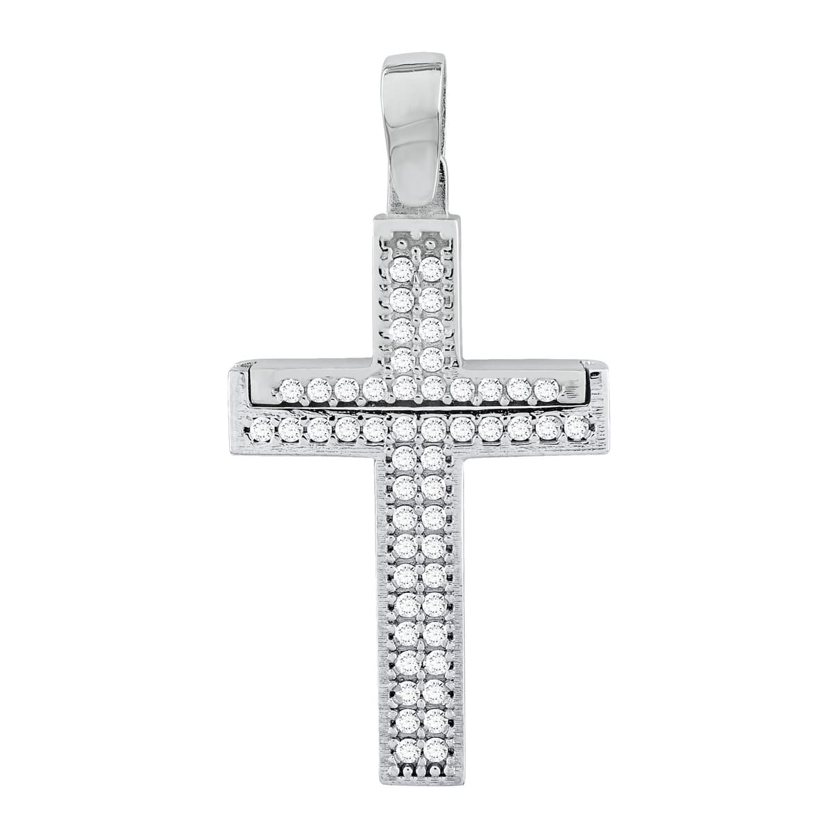 Girls' Baptism Crosses Gofas Silver