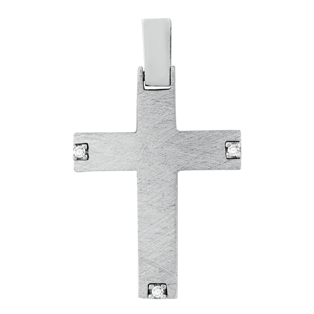 Girls' Baptism Crosses Gofas Silver