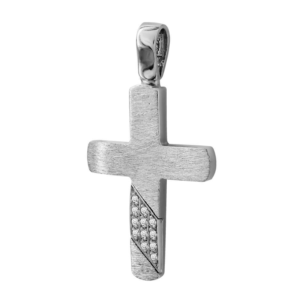 Girls' Baptism Crosses Gofas Silver