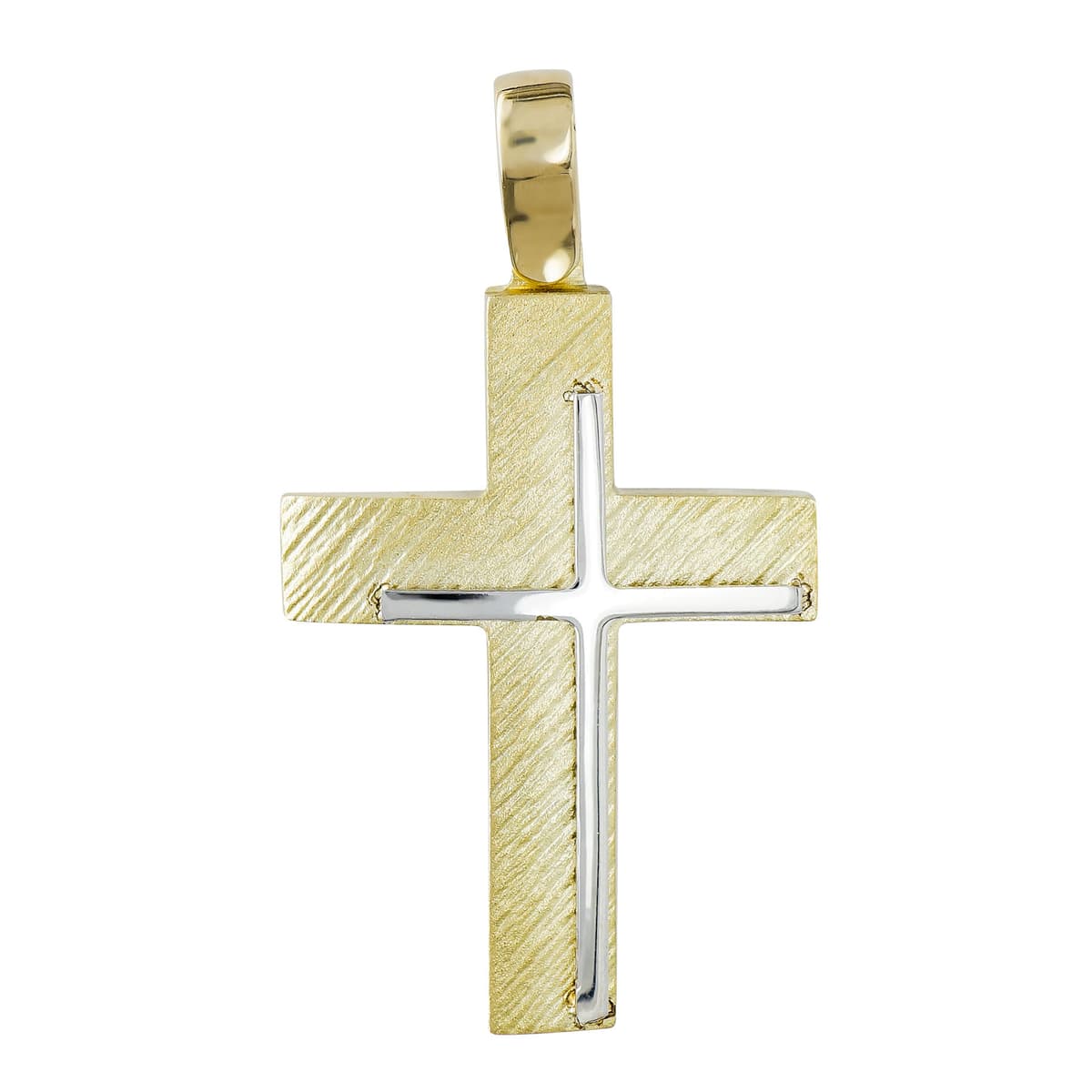 Boys' Baptism Crosses Gofas Gold