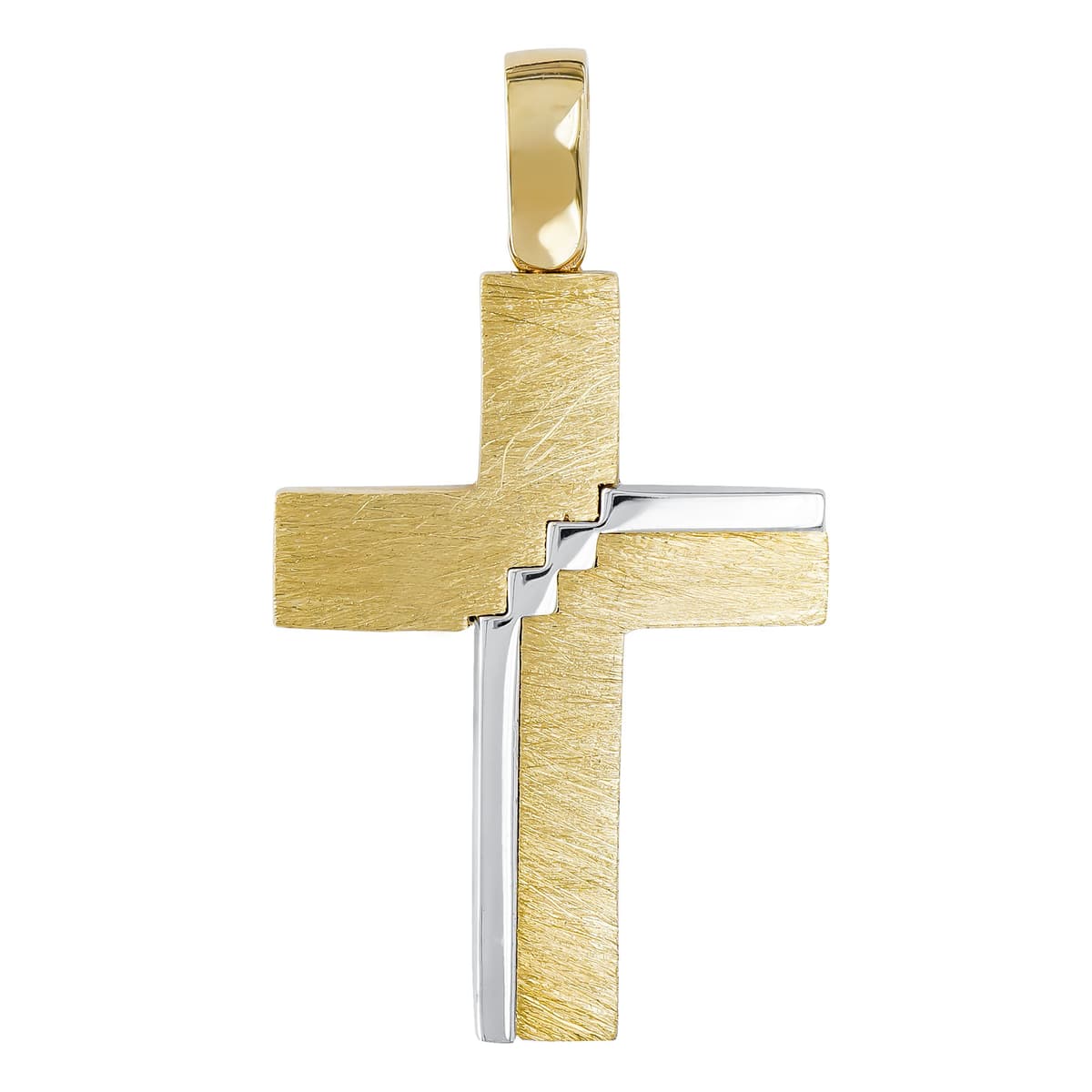 Boys' Baptism Crosses Gofas Gold