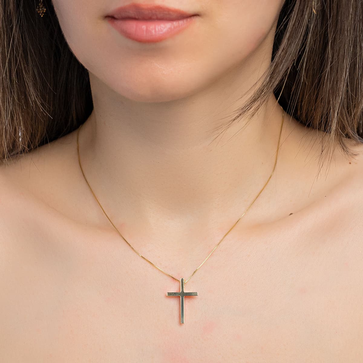 Boys' Baptism Crosses Gofas Gold