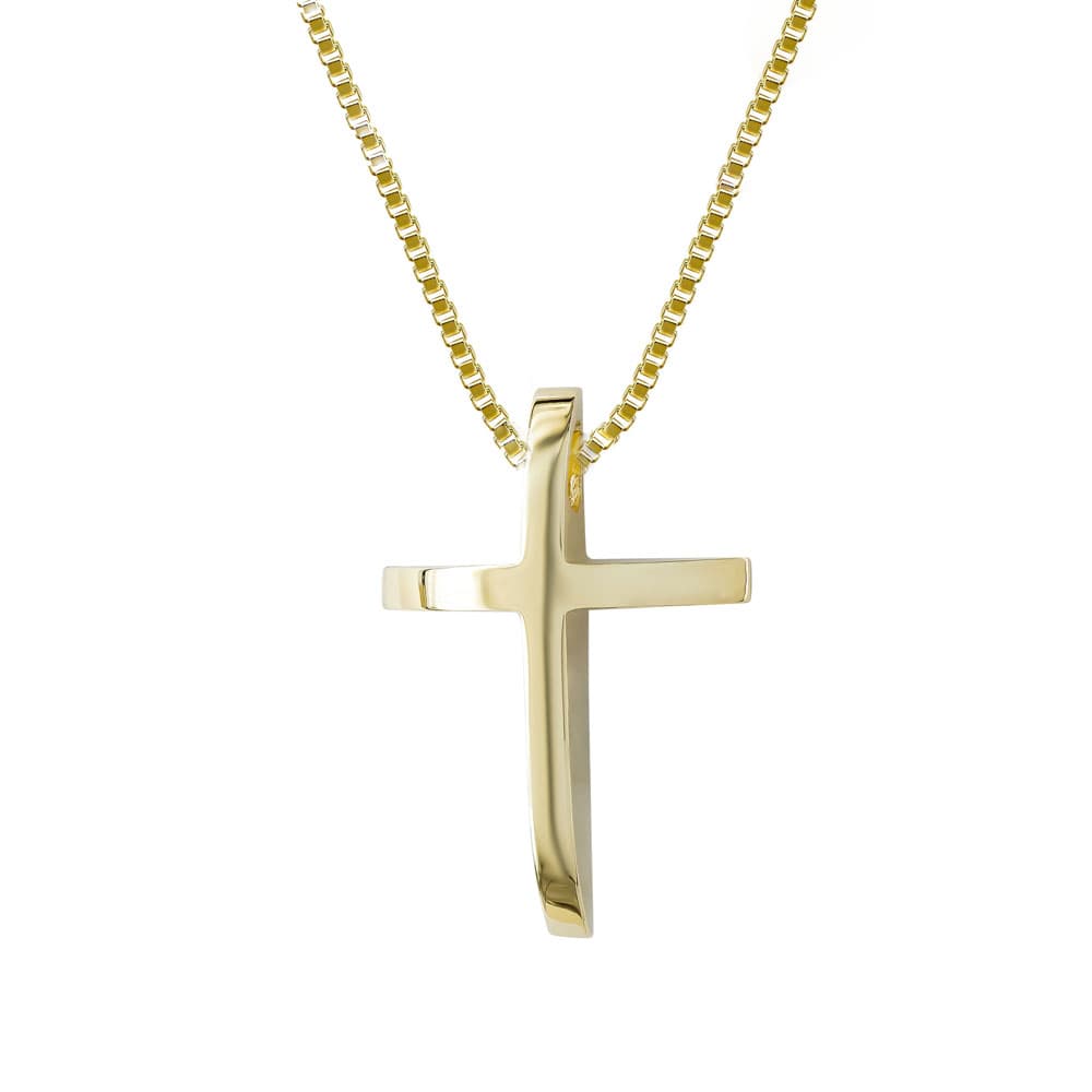 Boys' Baptism Crosses Gofas Gold