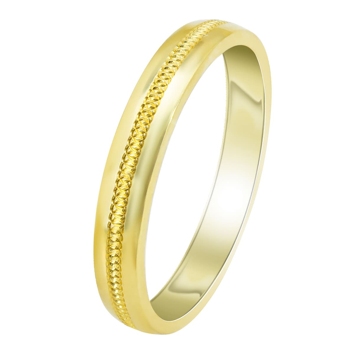 Women's Wedding Bands Gofas Gold