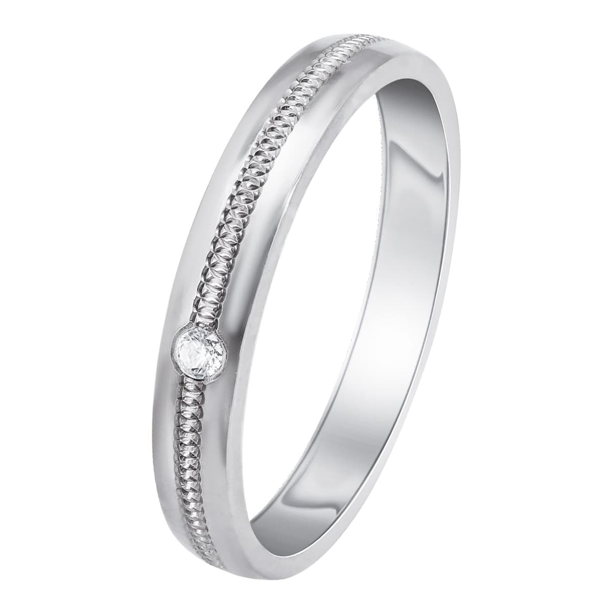 Women's Wedding Bands Gofas Silver