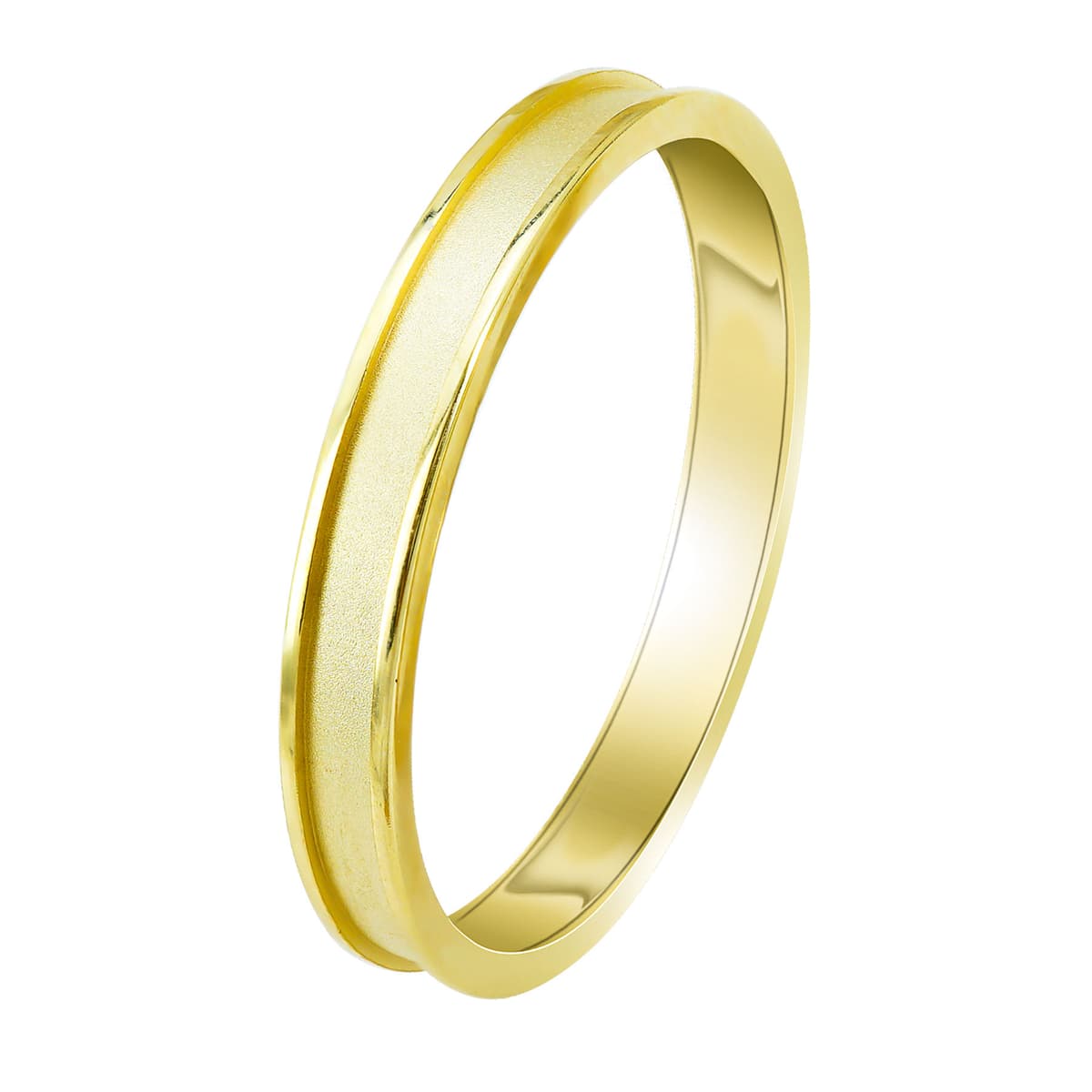 Women's Wedding Bands Gofas Gold