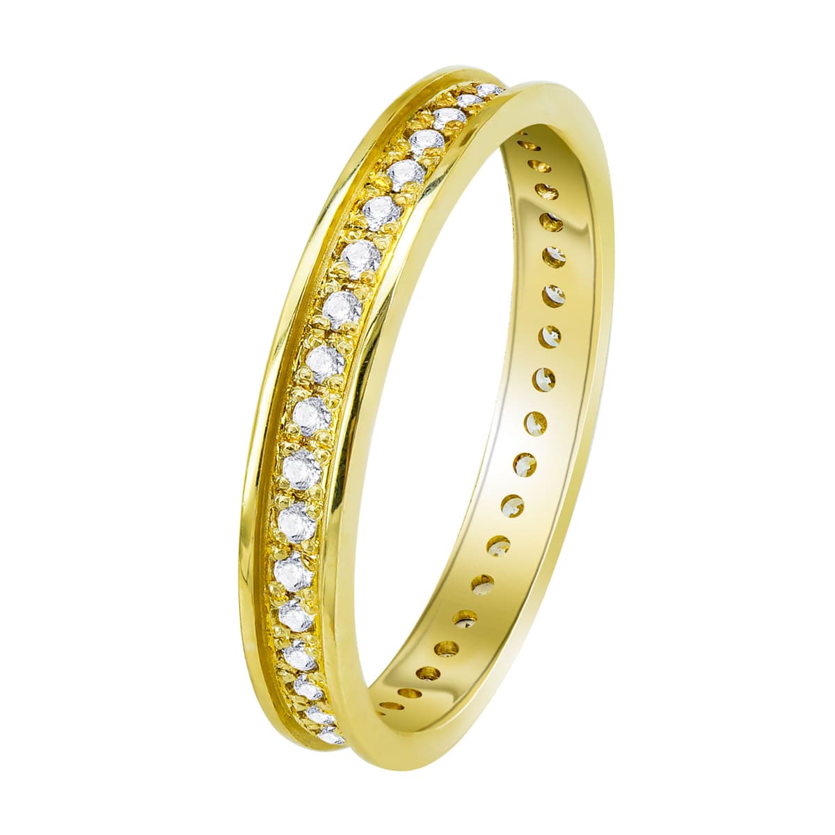 Women's Wedding Bands Gofas Gold